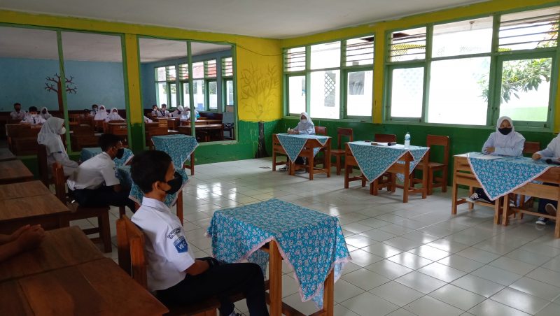 Pemilihan Ketua MPK SMPN 1 Mande Masa Bakti 2021-2022