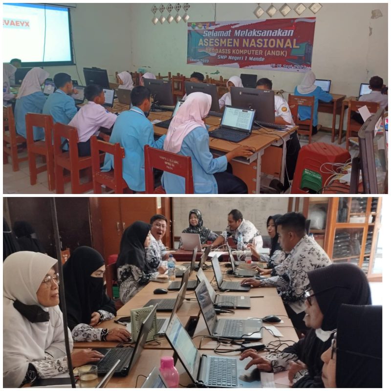RANGKAIAN KEGIATAN ASESMEN NASIONAL SMPN 1 MANDE
