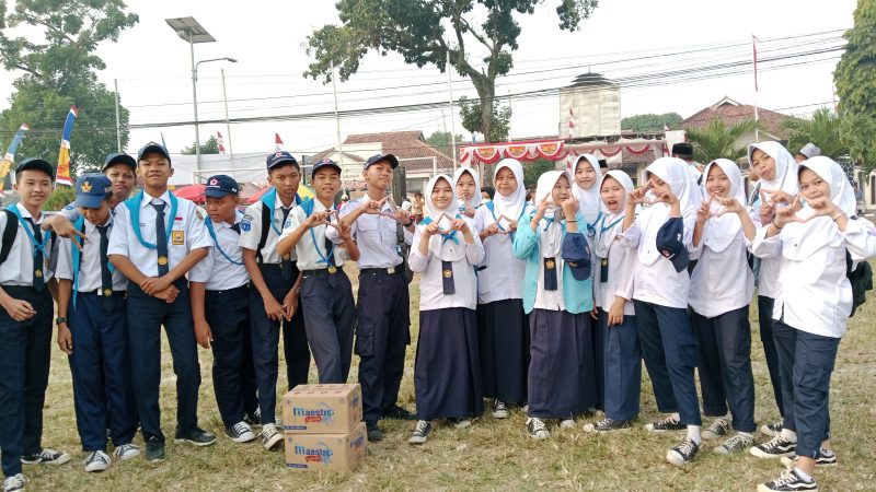 Upacara Peringatan HUT ke-79 RI, Satman Berpartisipasi